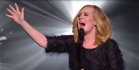 Popmusiclife Video Adele Performs Hello At Frances Nrj Music Awards