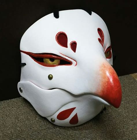 Ninja Bird Mask Mask Design Cool Masks Japanese Mask
