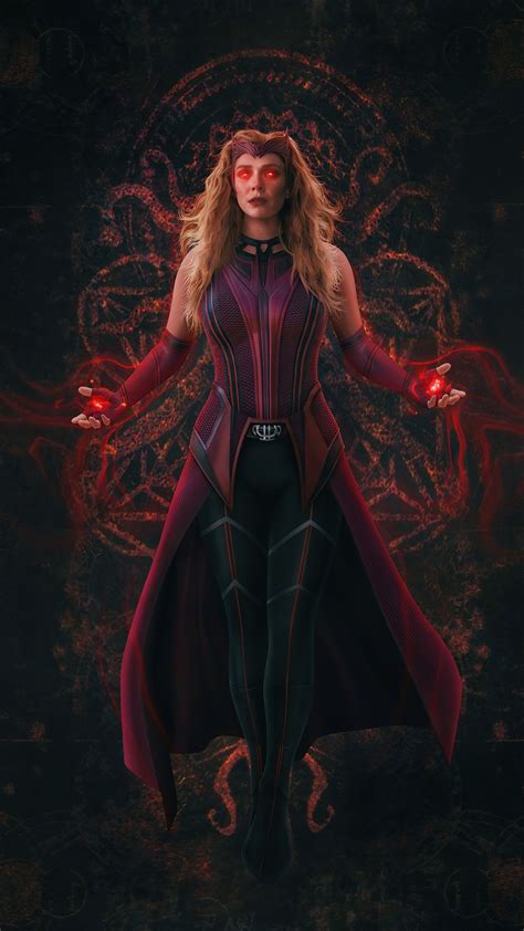 Wanda Vision HD Wallpaper Superhéroes marvel Mujeres marvel Héroes marvel