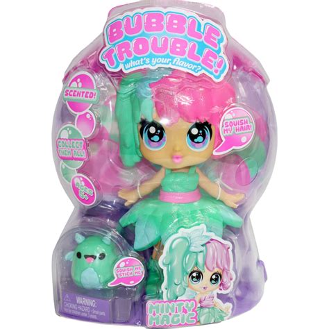 Bubble Trouble Doll Peppermint Fairy Big W