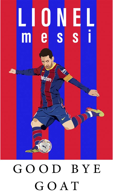 Lionel Messi Vector Art On Behance