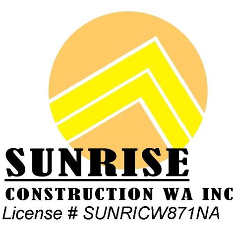 Sunrise Construction Wa Inc