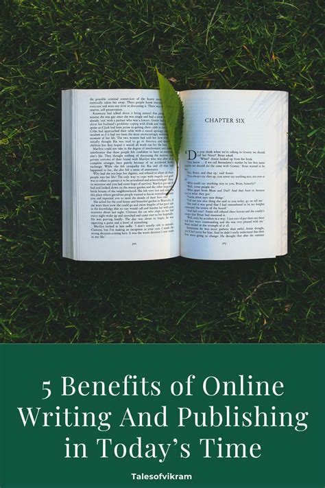 5 Benefits Of Online Writing And Publishing In Todays Time Writing