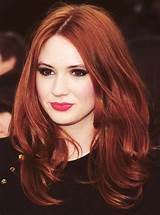 Black hair including a sparse red shade is a comfortable color that accommodates passionate and darker appearances particularly well. Women Red Hair Color Ideas 2015 | Hair color auburn, Dark ...