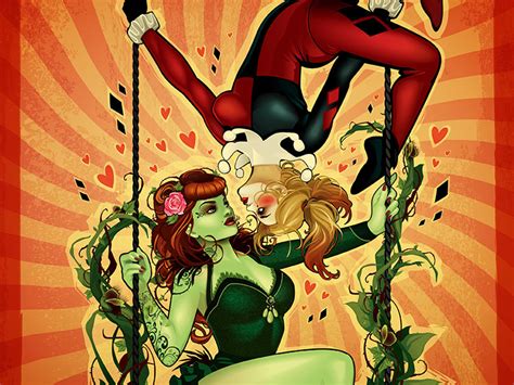 Exclusive Harley Quinn And Poison Ivy Now Officially A Couple