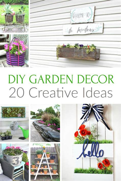 20 Creative And Unique Small Garden Decor Ideas