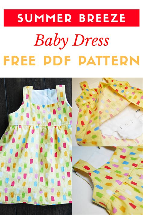 Summer Breeze Baby Dress Pattern Free Pdf Pattern New Craft Works
