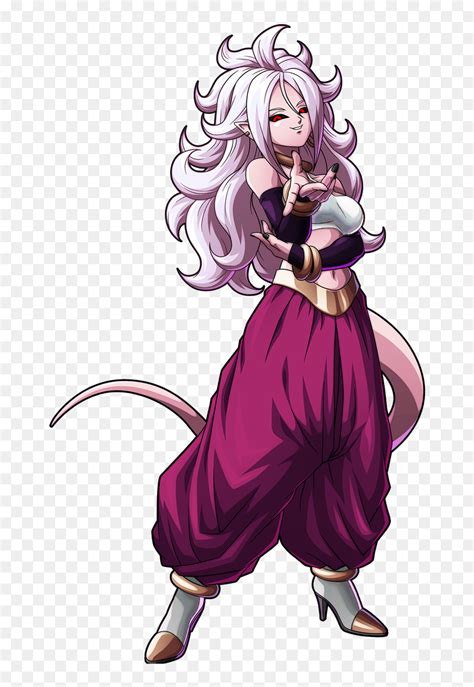 Dragon Ball Fighterz Majin Android 21 Render Hd Png Download Vhv
