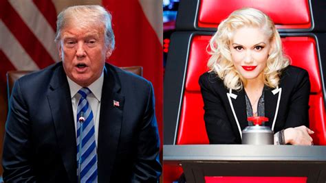 Donald Trump Furious At Gwen Stefanis Salary On ‘the Voice And Ran For