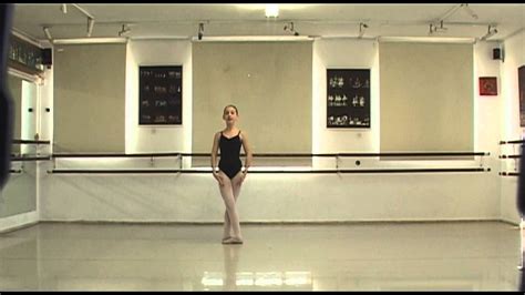 Anya Rubstein Ballet Exercise 2014 Allegro 2 Youtube