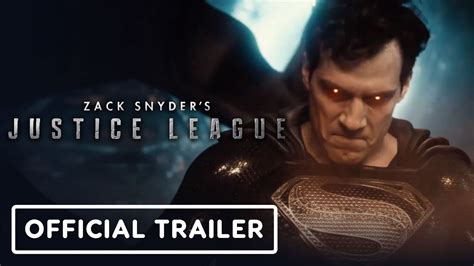 Zack Snyders Justice League Official Trailer 2021 Henry Cavill Ben Affleck Gal Gadot