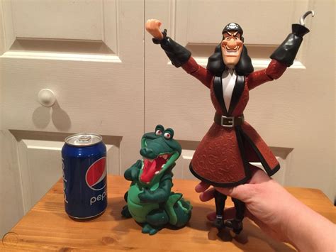 Captain Hook Tick Tock Crocodile Disney Action Figures Figure Toy Toys