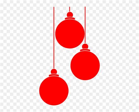 Hanging Christmas Ornaments Vector At Collection Of