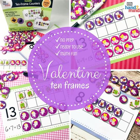 Valentine Ten Frames With The Words No Prep Ready To Use Math Fun For