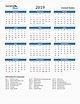 2019 United States Calendar with Holidays