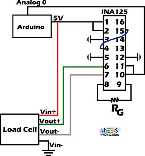 How To Connect A Load Cell And Ina125p Correctly General Electronics