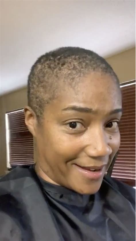 Tiffany Haddish Shaves Her Head On Instagram Live And Fans Love Her