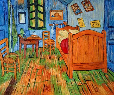 Bedroom At Arles By Vincent Van Gogh Hand Painted Oil Painting 반 고흐