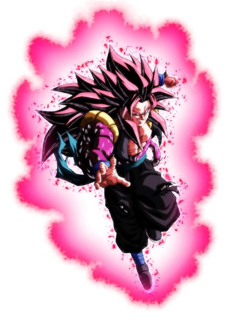 Limit Breaker Super Saiyan 4 Xeno Gogeta W Aura By Blackflim On Deviantart Personajes De