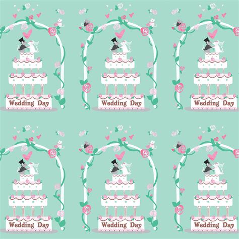 Mouse Wedding Wrapping Paper Mice Wedding T Wrap By Vickysworld