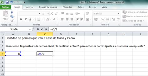 ¿cómo Sumar Restar Multiplicar Y Dividir En Excel Uso De Microsoft
