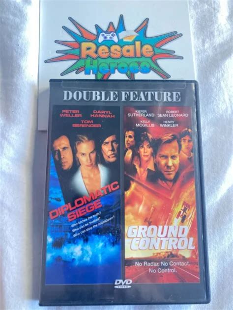 Diplomatic Siege Ground Control Double Feature Dvd Movie 1418