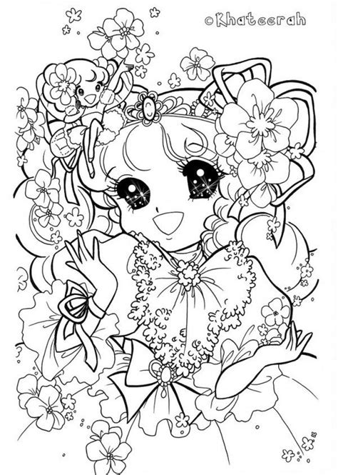 Princesas Kawaii Para Colorear E Imprimir - Páginas Colorear