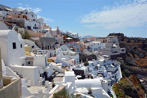Oia City In May Editorial Stock Image Image Of Town 254472624