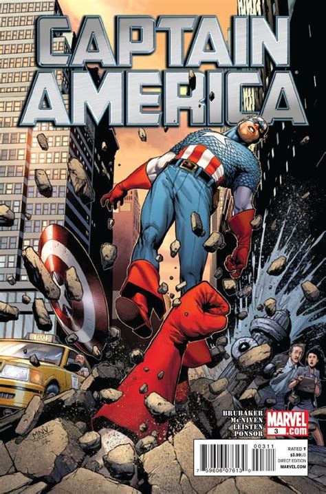 Captain America Vol 6 3 By Steve Mcniven And Mark Morales Marvel