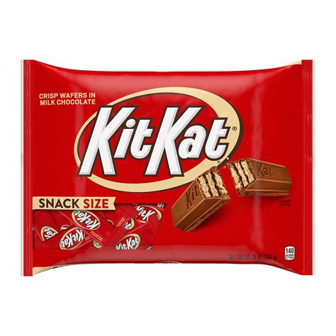 Buy Kit Kat Milk Chocolate Wafer Snack Size Valentines Day Candy Bag