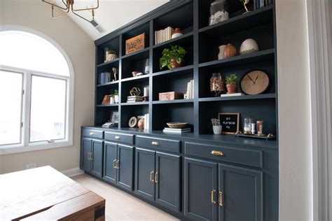 Diy Office Built Ins With Storage The Diy Playbook