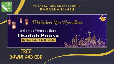 Cara Membuat Spanduk Ramadhan 1443 H 2022 Menggunakan Aplikasi