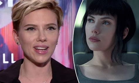 Scarlett Johansson On Physical Toll Of Ghost In The Shell Daily Mail
