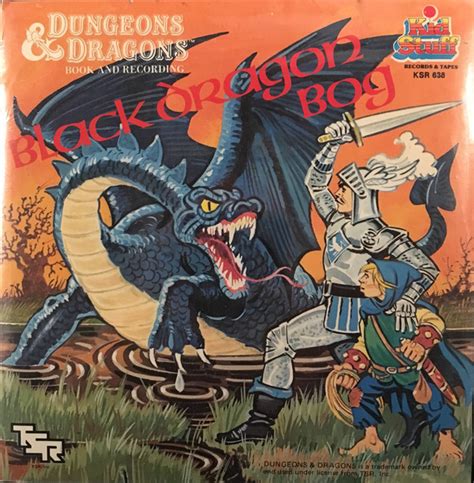Dungeons And Dragons Black Dragon Bog 1984 Vinyl Discogs