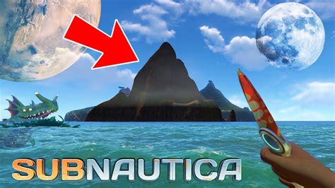 Subnautica Exploring The Secret Island Subnautica Part 4 Gameplay