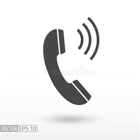Phone Flat Icon Sign Phone Vector Logo For Web Design Mobile And