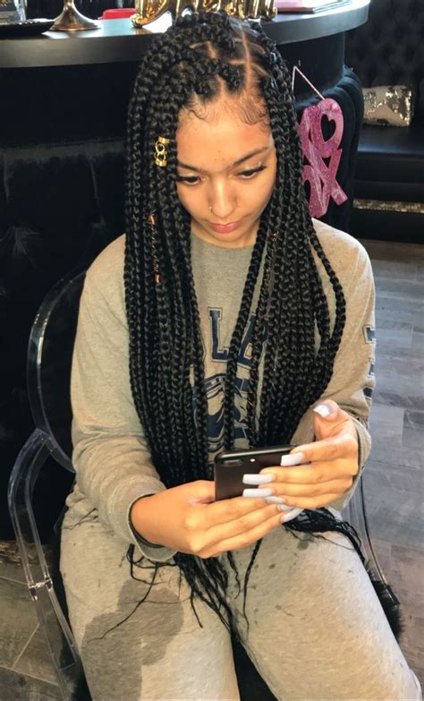 30 Different Sized Individual Braids Fashionblog