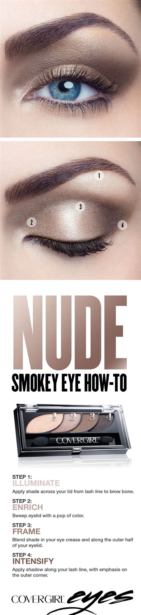 Try Our Simple Step By Step Tutorial This Holiday Season For A Natural Nude Smokey Eye Using