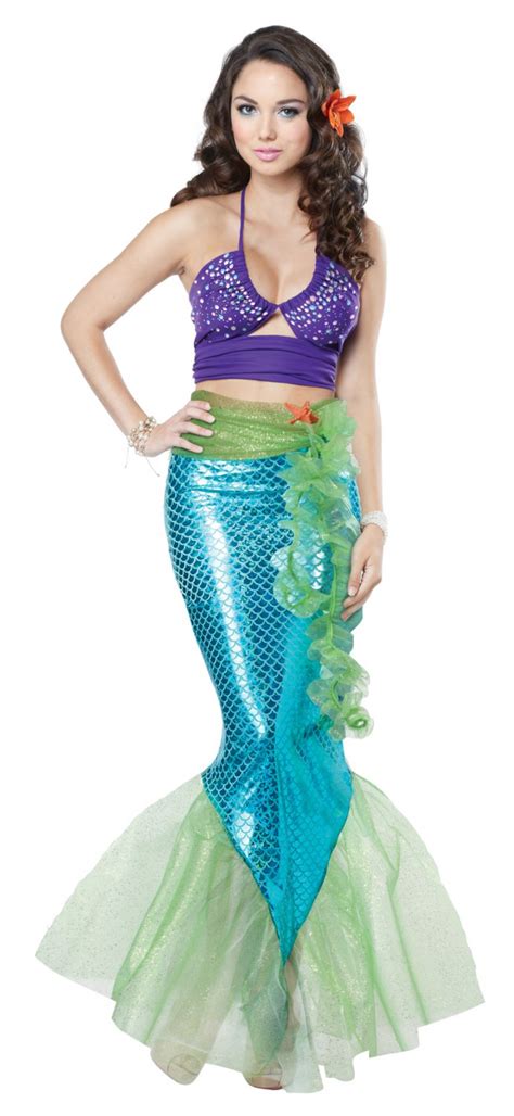 Sexy Ariel Mythic Mermaid Adult Costume Size Large 01252