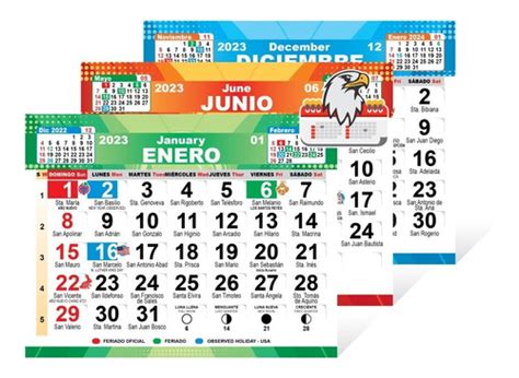 Plantilla Para Imprimir Calendario Mensual Santoral 2023 Toyota