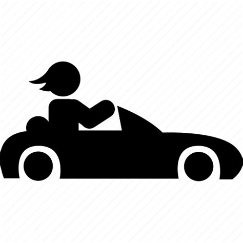 Car Driver Motorist Silhouette Icon Download On Iconfinder