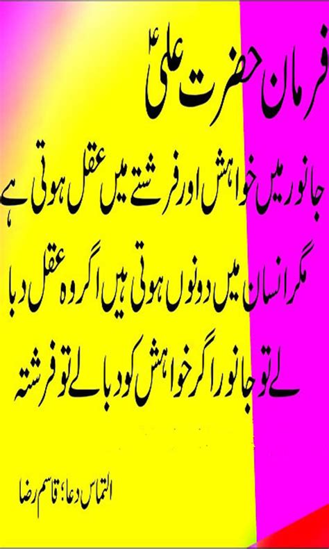 Hazrat Ali Quotes In Urdu Amazon De Appstore For Android