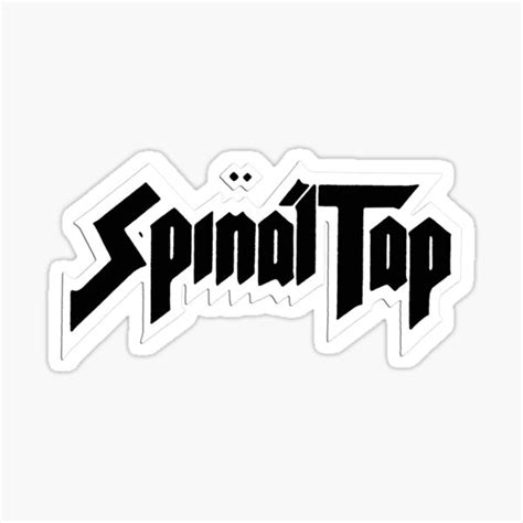 Spinal Tap Band Logo Sticker For Sale By Lmossman3t Redbubble