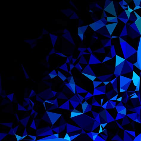 Blue Polygonal Mosaic Background Creative Design Templates 561195