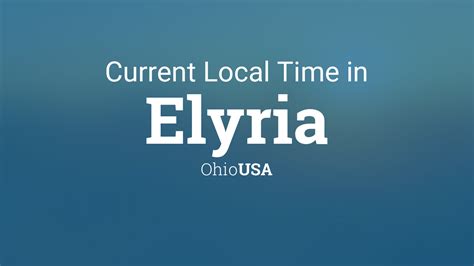 In early 2021, ohio state pulled off a magic trick making a pair of parking garages disappear. Current Local Time in Elyria, Ohio, USA