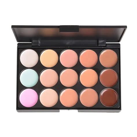 Pro 15 Colors Contouring Kit Highlighting Face Cream Concealer