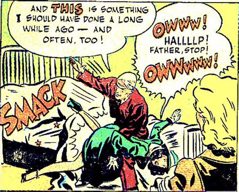 When Women Being Spanked By Super Heroes In The Early Comic Books
