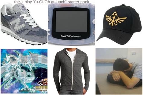 The I Play Yu Gi Oh At Lunch Starter Pack Starterpacks