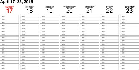 Would You Know A Weekly Calendar Template 53 Weeks Tex Latex