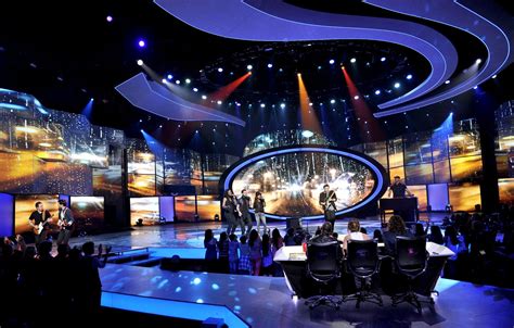 American Idol 2012 Background Visuals Americas Got Talent Stage